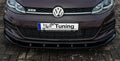 Cup Frontspoilerlippe mit Wings für VW Golf 7 GTD Variant Facelift