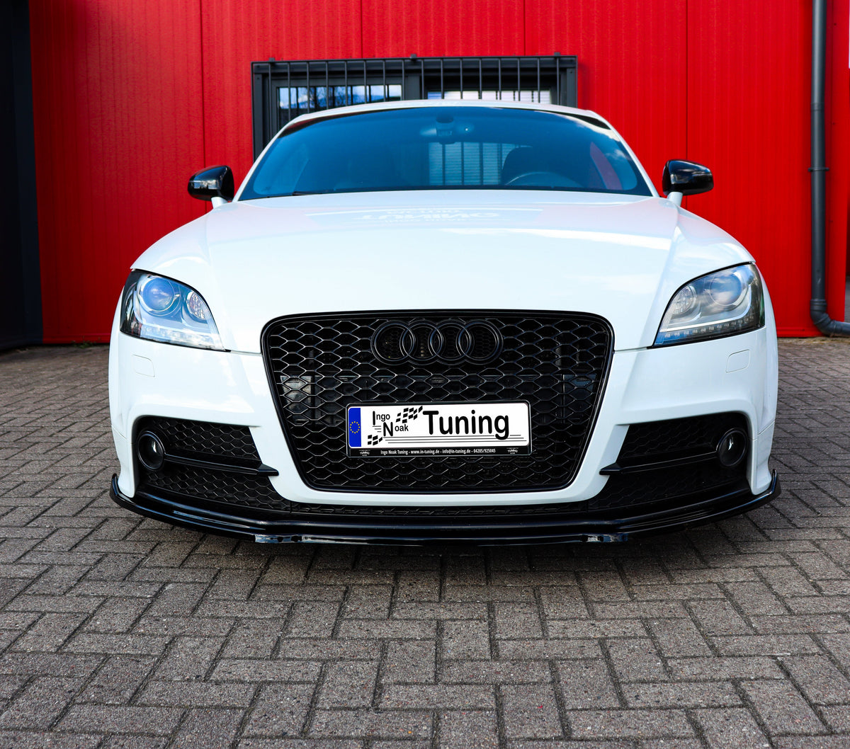 CUP Frontspoilerlippe für Audi TT 8J mit S-Line Competition