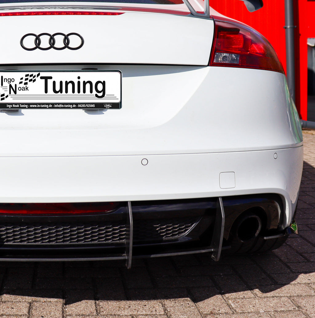 Heckansatz Diffusor für Audi TT 8J mit S-Line Competition