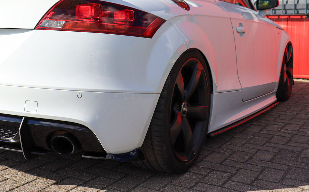 Heckansatz Seitenteile für Audi TT 8J mit S-Line Competition