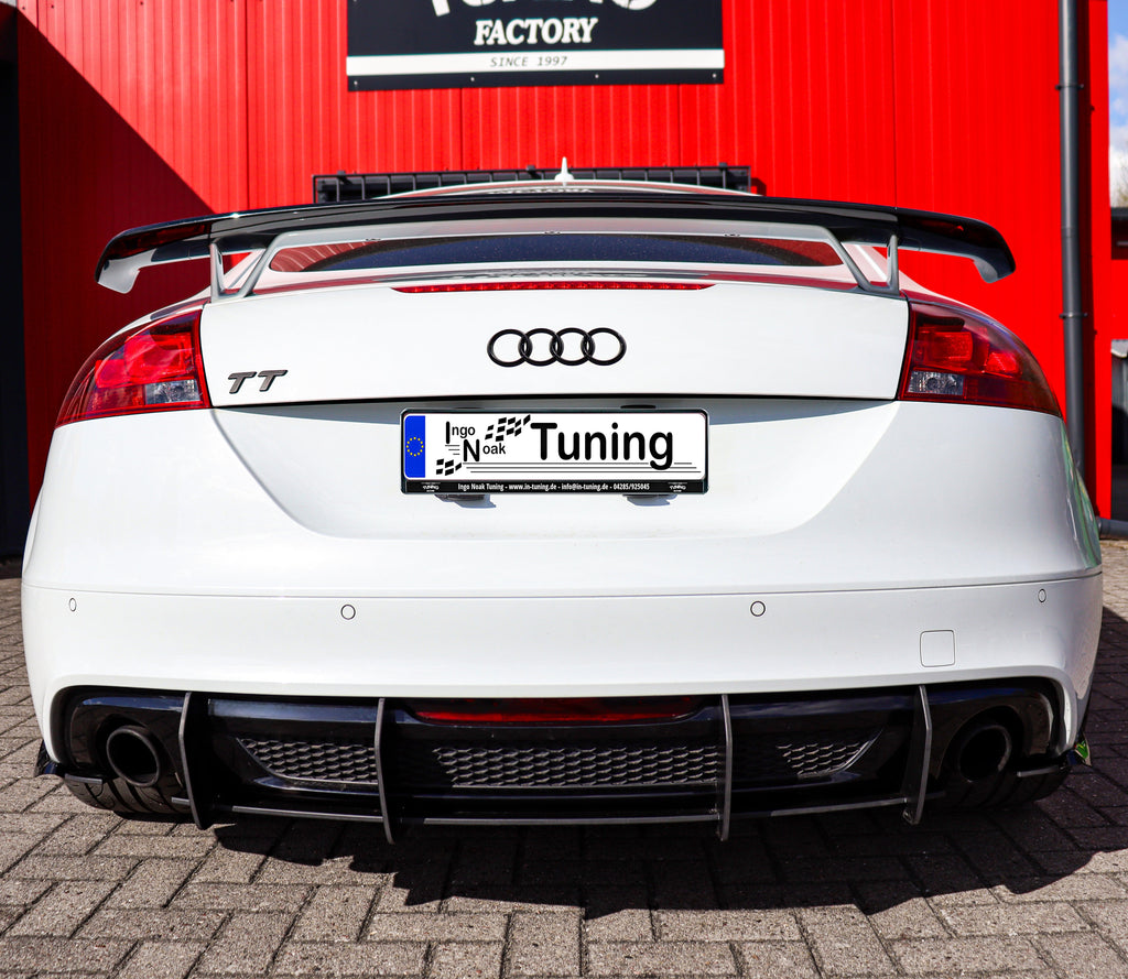 Heckansatz Diffusor für Audi TT 8J mit S-Line Competition