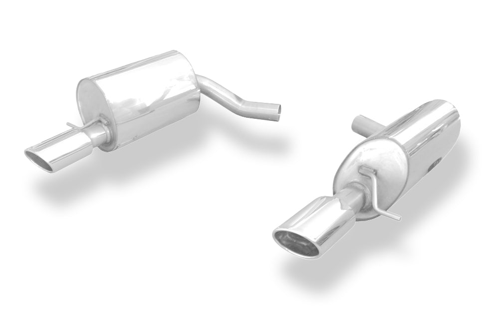 Fox passend fürJaguar S-Type R Endschalldämpfer rechts/links Ø63,5mm - 115x85 Typ 32  rechts/links