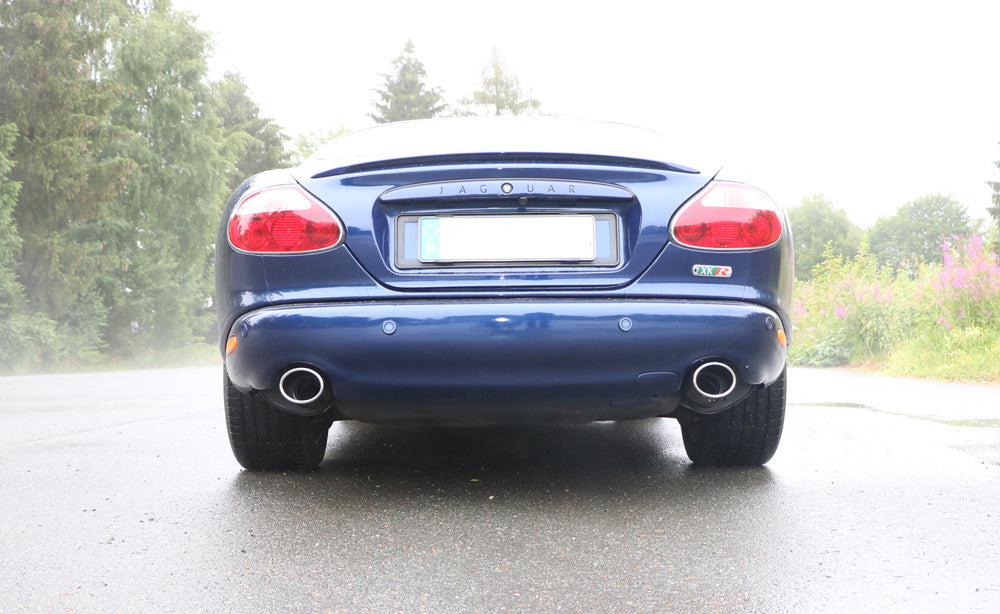 Fox passend fürJaguar XK8/ XKR Typ QEV/ QDV Endschalldämpfer rechts/links Ø63,5 - 115x85 Typ 38 rechts/links