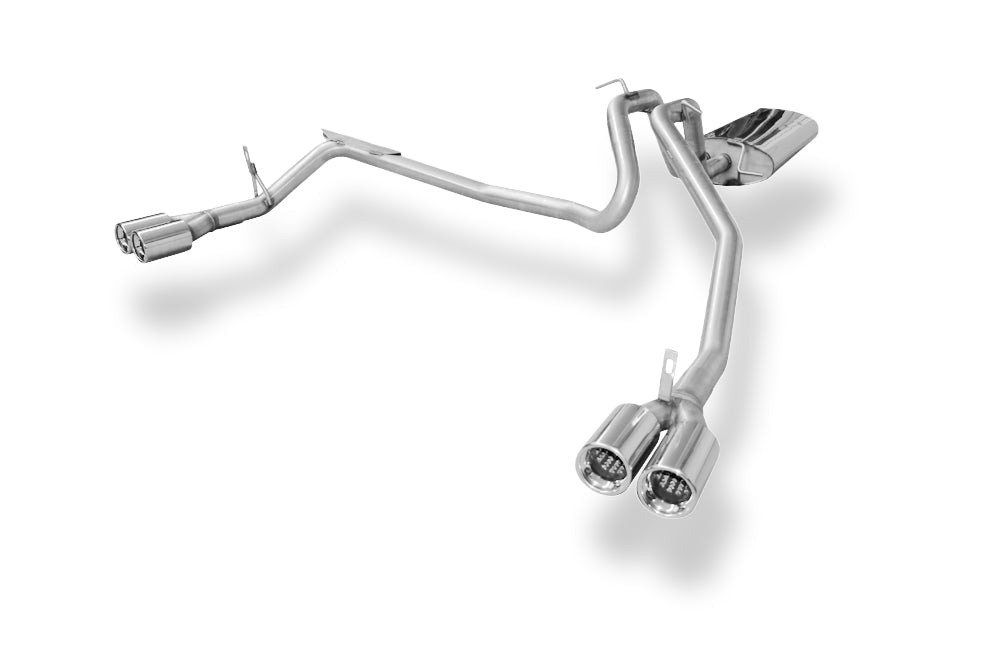 Fox passend fürJeep Grand Cherokee Typ WH Endschalldämpfer Ausgang rechts/links - 2x80 Typ 13 rechts/links