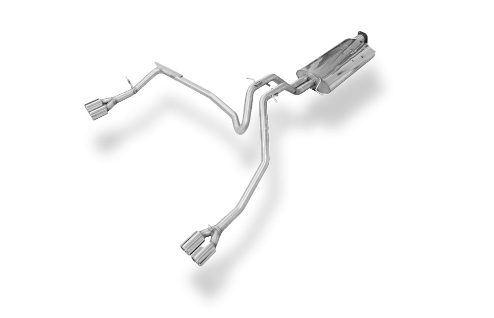 Fox passend fürJeep Grand Cherokee Typ WH Endschalldämpfer Ausgang rechts/links - 2x80 Typ 13 rechts/links