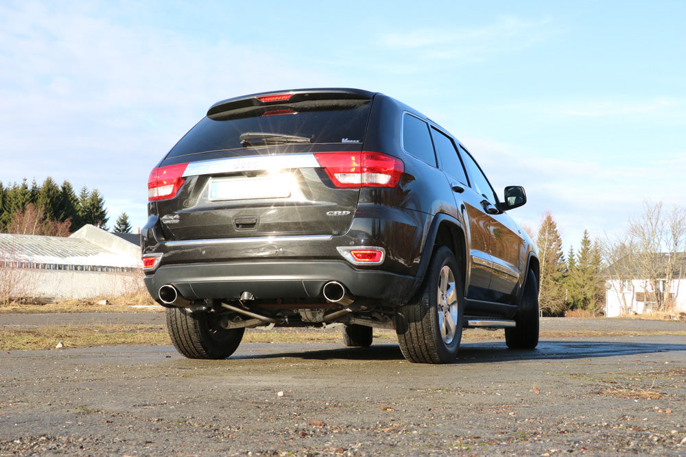 Fox passend fürJeep Grand Cherokee WKI - 2010-2013 Endschalldämpfer rechts/links - 129x106 Typ 32 rechts/links