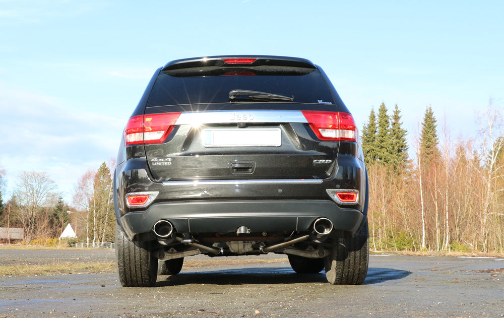Fox passend fürJeep Grand Cherokee WKI - 2010-2013 Endschalldämpfer rechts/links - 129x106 Typ 32 rechts/links