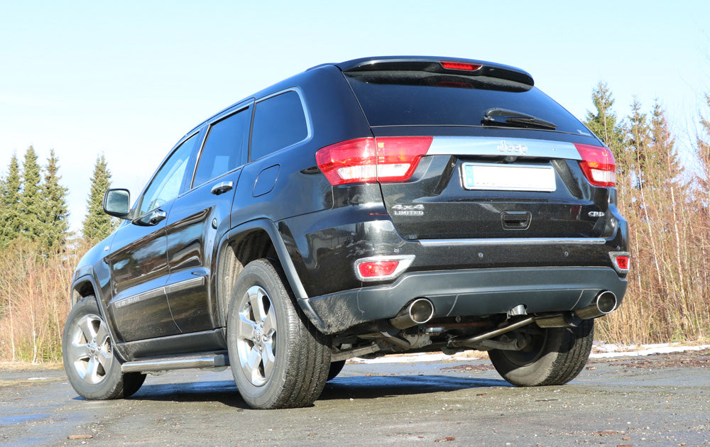 Fox passend fürJeep Grand Cherokee WKI - 2010-2013 Endschalldämpfer rechts/links - 129x106 Typ 32 rechts/links