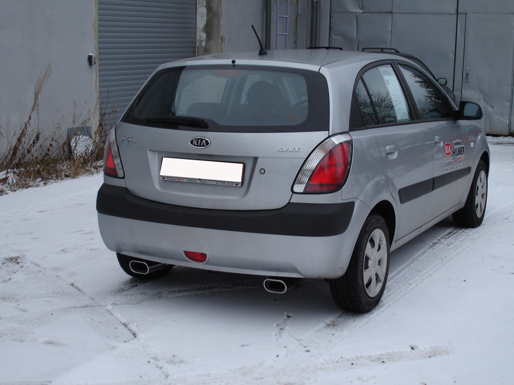 Fox passend fürKia Rio II Endschalldämpfer Ausgang rechts/links - 135x80 Typ 53 rechts/links