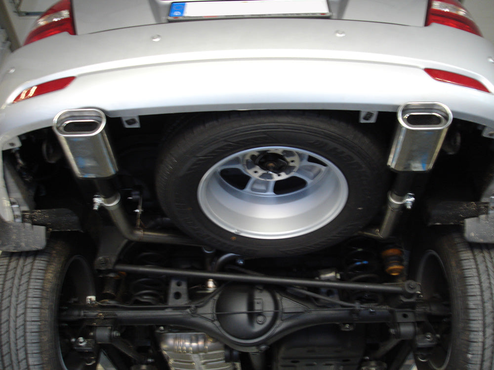 Fox passend fürKia Sorento Typ JC Endrohrgeweih Ausgang rechts/links - 135x80 Typ 53 rechts/links