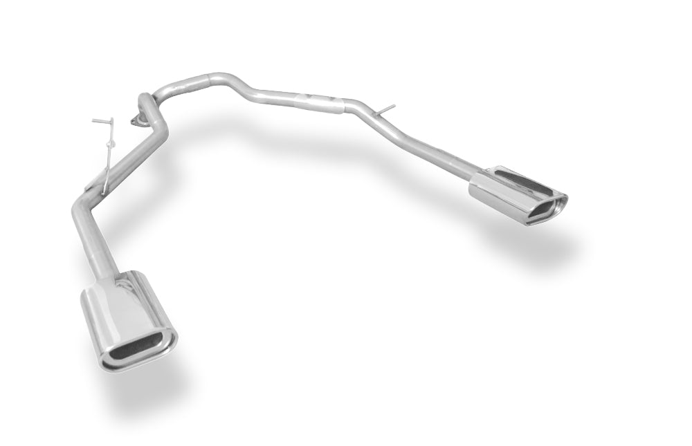 Fox passend fürKia Sorento Typ JC Endrohrgeweih Ausgang rechts/links - 135x80 Typ 53 rechts/links