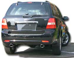 Fox passend fürKia Sorento Typ JC Facelift Endrohrgeweih Ausgang rechts/links - 115x85 Typ 33 rechts/links