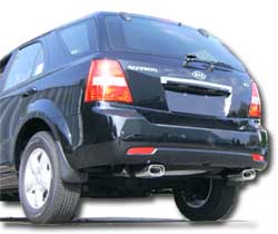 Fox passend fürKia Sorento Typ JC Facelift V6 Endrohrgeweih Ausgang rechts/links  - 135x80 Typ 53 rechts/links