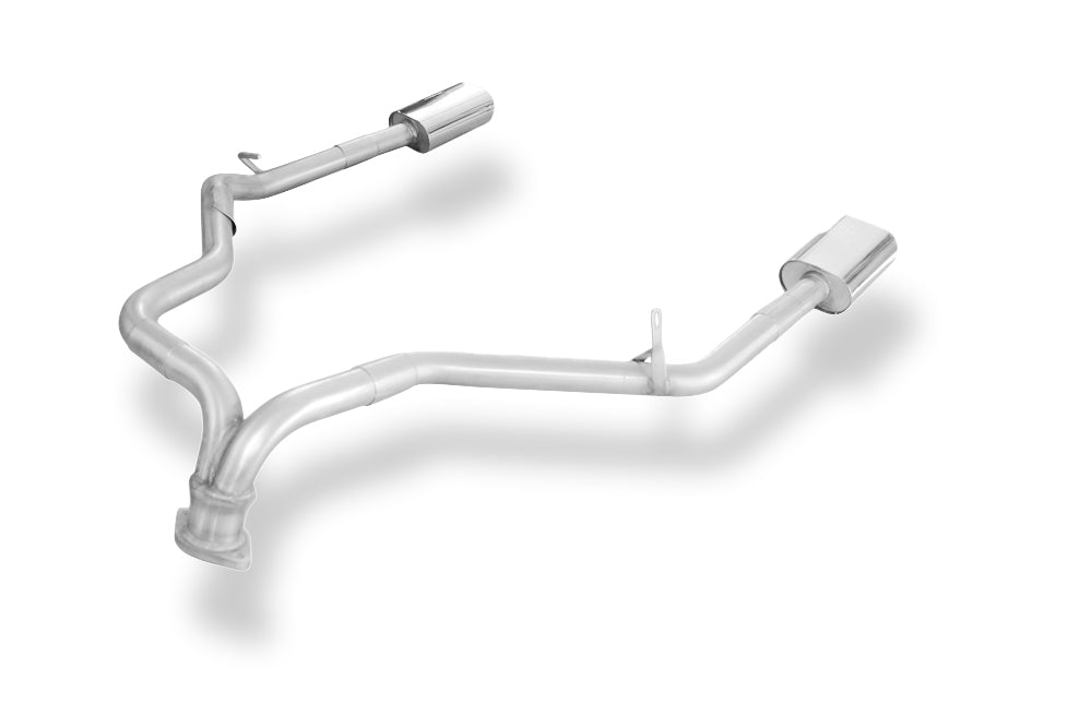 Fox passend fürKia Sorento Typ JC Facelift V6 Endrohrgeweih Ausgang rechts/links  - 135x80 Typ 53 rechts/links
