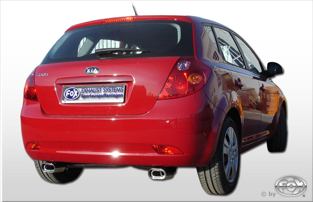 Fox passend fürKia Cee`d - ED Endrohrgeweih rechts/links - 135x80 Typ 53 rechts/links