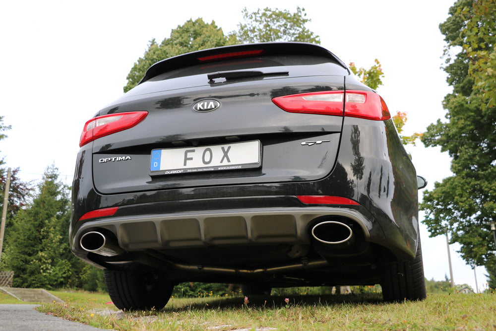 Fox passend fürKia Optima Sportswagon JF Endschalldämpfer rechts/links - 160x90 Typ 38 rechts/links