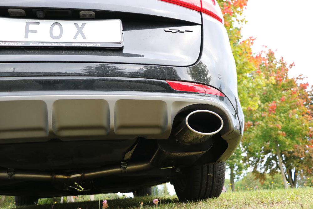Fox passend fürKia Optima Sportswagon JF Endschalldämpfer rechts/links - 160x90 Typ 38 rechts/links
