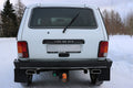 Fox passend für Lada Niva 4x4 bis 2017 Endschalldämpfer quer Ausgang rechts/links - 145x65 Typ 59 rechts/links