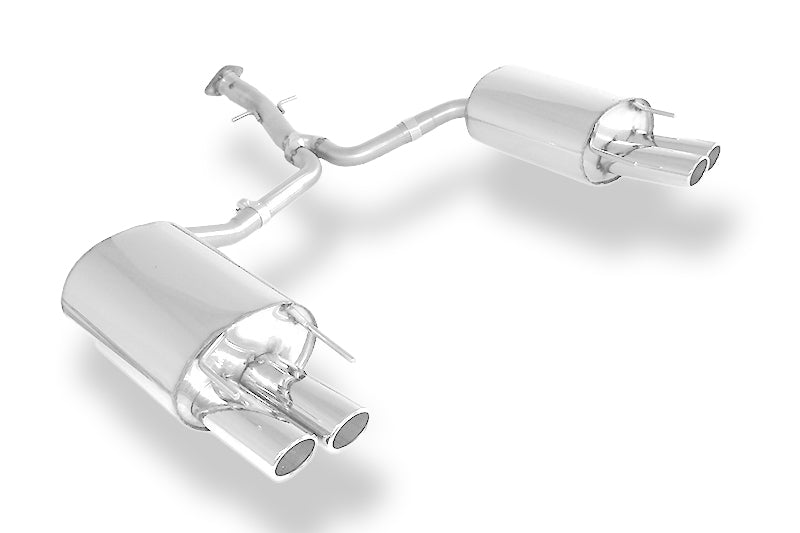Fox passend fürLexus IS 220 Diesel Endschalldämpfer rechts/links - 2x88x74 Typ 32 rechts/links - passend an original Stoßstange