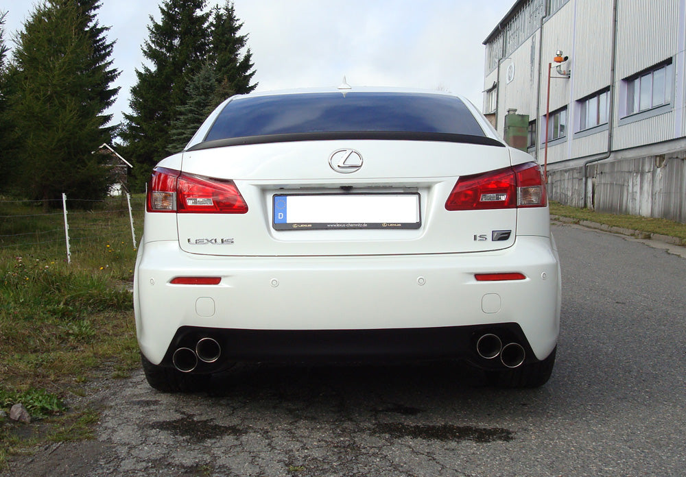 Fox passend für Lexus IS F Endschalldämpfer rechts/links - 2x90 Typ 25 rechts/links