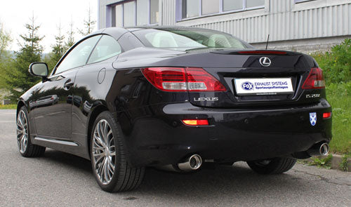 Fox passend fürLexus IS C 250 Endschalldämpfer einflutig rechts/links - 1x100 Typ 17 rechts/links