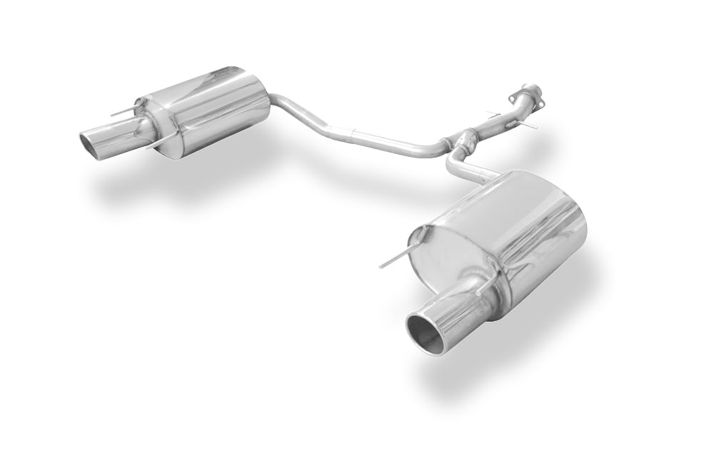 Fox passend fürLexus IS 220 Diesel Endschalldämpfer rechts/links - 1x100 Typ 16 rechts/links - passend an original Stoßstange