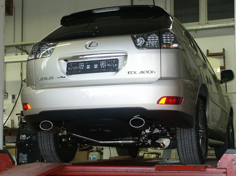 Fox passend fürLexus RX 400H - HXU3 Endschalldämpfer Ausgang rechts/links - 140x90 Typ 32 rechts/links