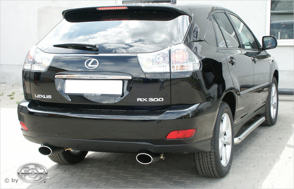Fox passend fürLexus RX 300/ 350 XU3 Endschalldämpfer Ausgang rechts/links - 140x90 Typ 32 rechts/links