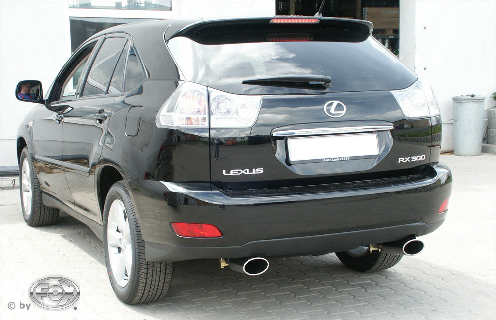 Fox passend für Lexus RX 300/ 350 XU3 Endschalldämpfer Ausgang rechts/links - 140x90 Typ 32 rechts/links