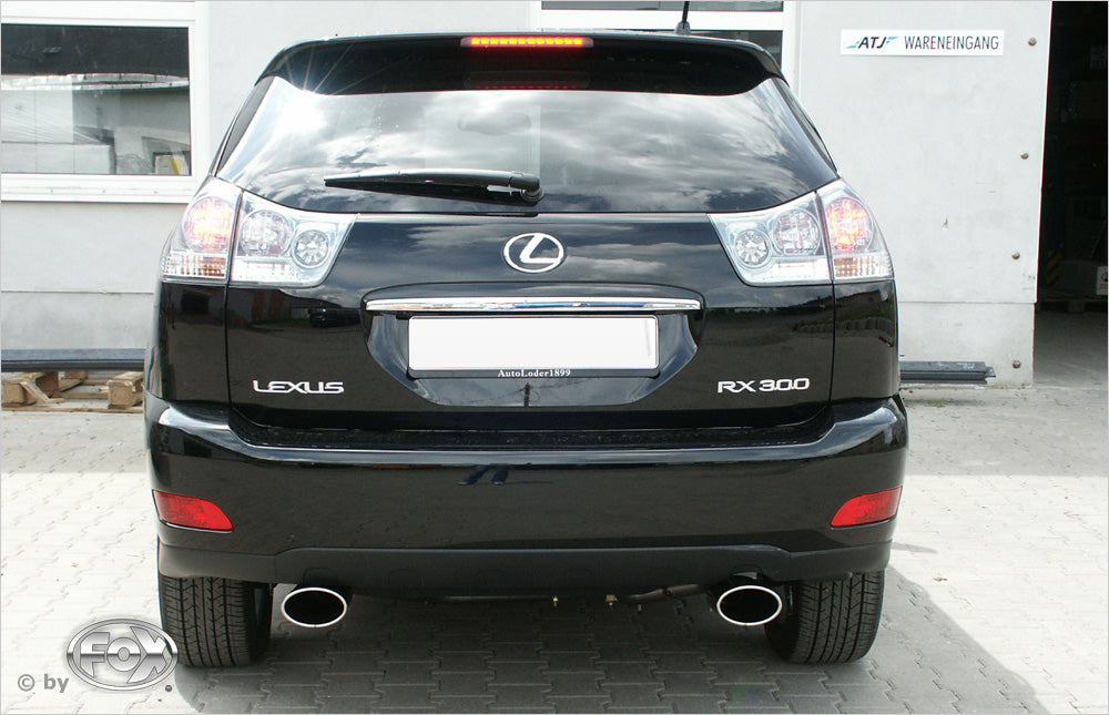 Fox passend fürLexus RX 300/ 350 XU3 Endschalldämpfer Ausgang rechts/links - 140x90 Typ 32 rechts/links