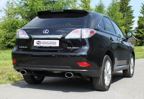 Fox passend fürLexus RX450H Endrohrsystem rechts/links passend auf original Endschalldämpfer - 140x90 Typ 32 rechts/links