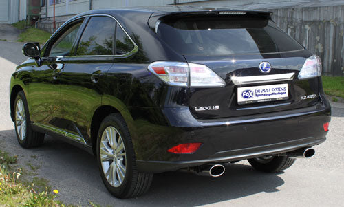 Fox passend fürLexus RX450H Endrohrsystem rechts/links passend auf original Endschalldämpfer - 140x90 Typ 32 rechts/links