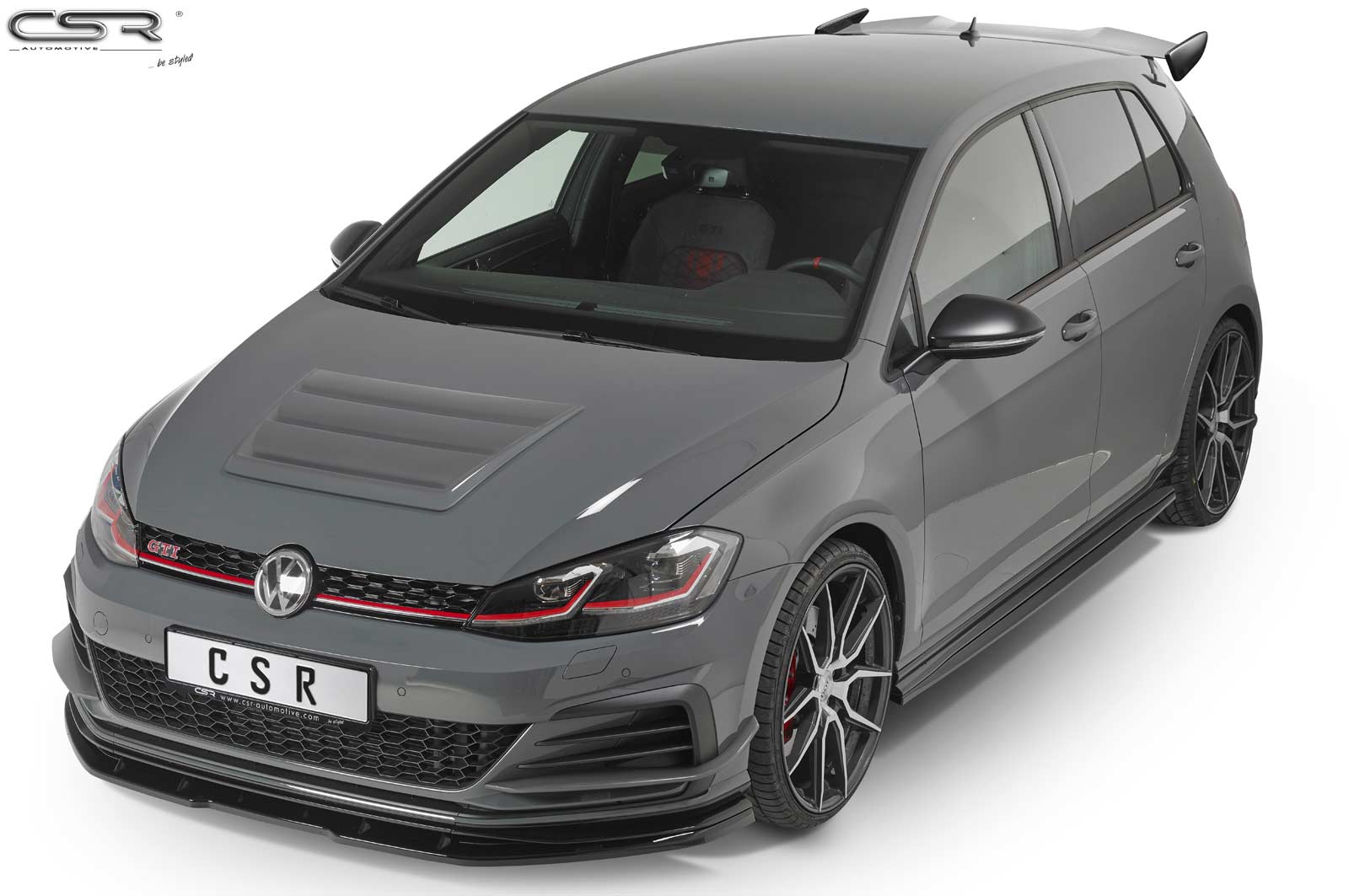 CSR Lufthutze Lufteinlass Motorhaube für VW Golf 7 LF009