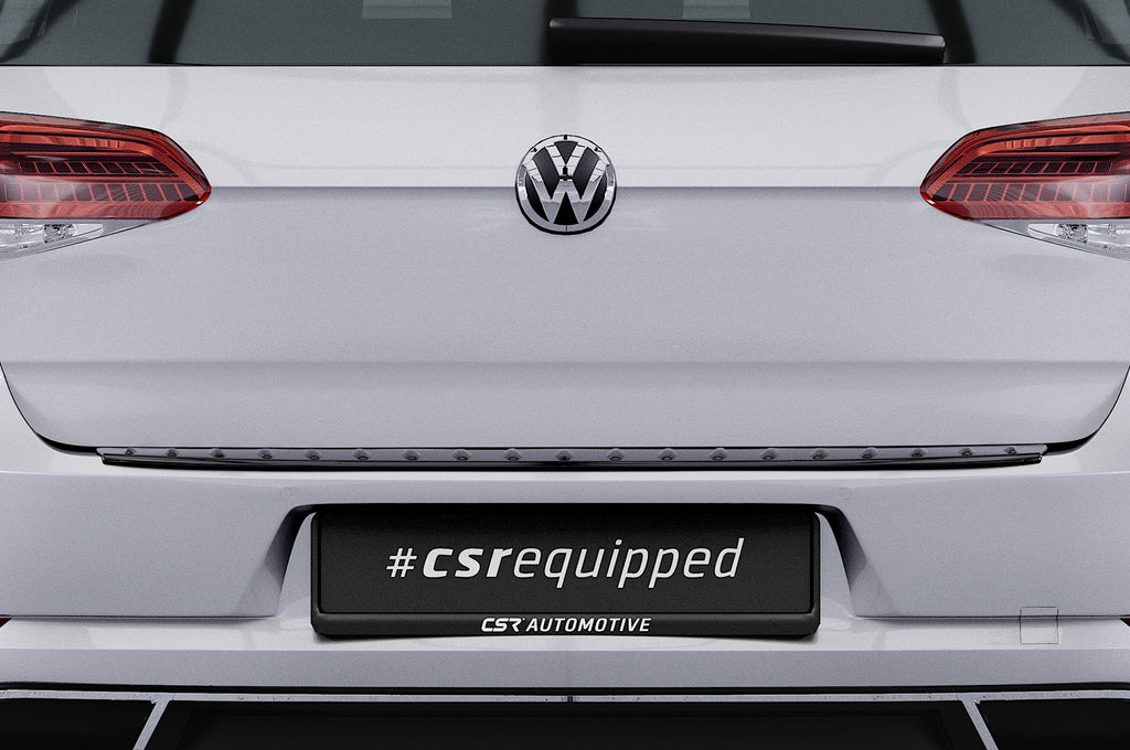 CSR Ladekantenschutz für VW Golf 7 LKS004-G Glossy schwarz Hochglanz (keine Lackierung erforderlich)