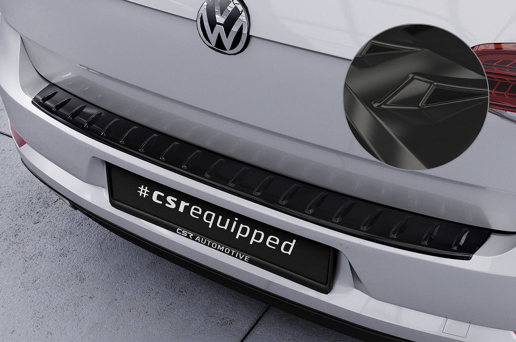 CSR Ladekantenschutz für VW Golf 7 LKS004-G Glossy schwarz Hochglanz (keine Lackierung erforderlich)