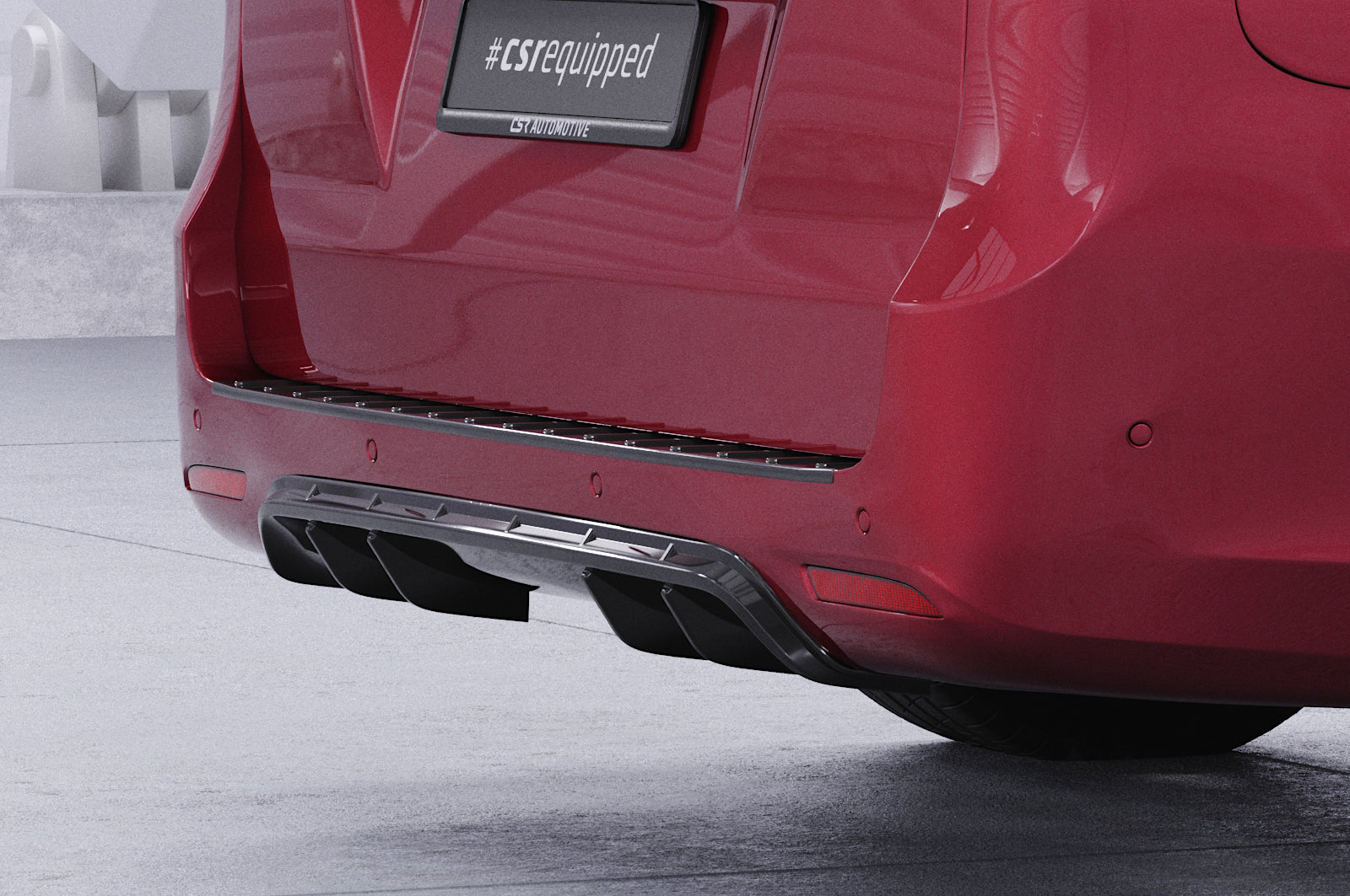 CSR Ladekantenschutz für Mercedes-Benz V-Klasse / Vito 447 LKS008-G