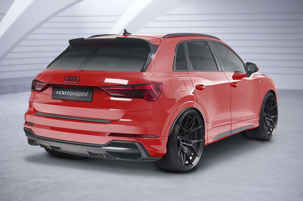 CSR Ladekantenschutz für Audi Q3 (F3) LKS019-G Glossy schwarz Hochglanz (keine Lackierung erforderlich)