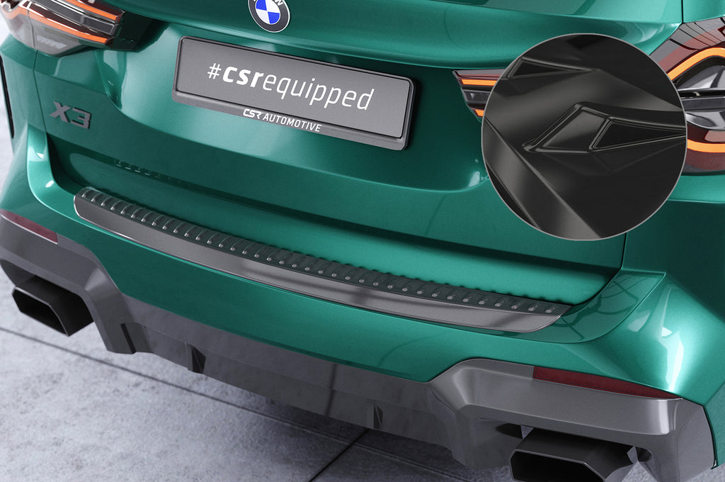 CSR Ladekantenschutz für BMW X3 (G01/G08/F97) M-Paket/M LKS021-G Glossy schwarz Hochglanz (keine Lackierung erforderlich)