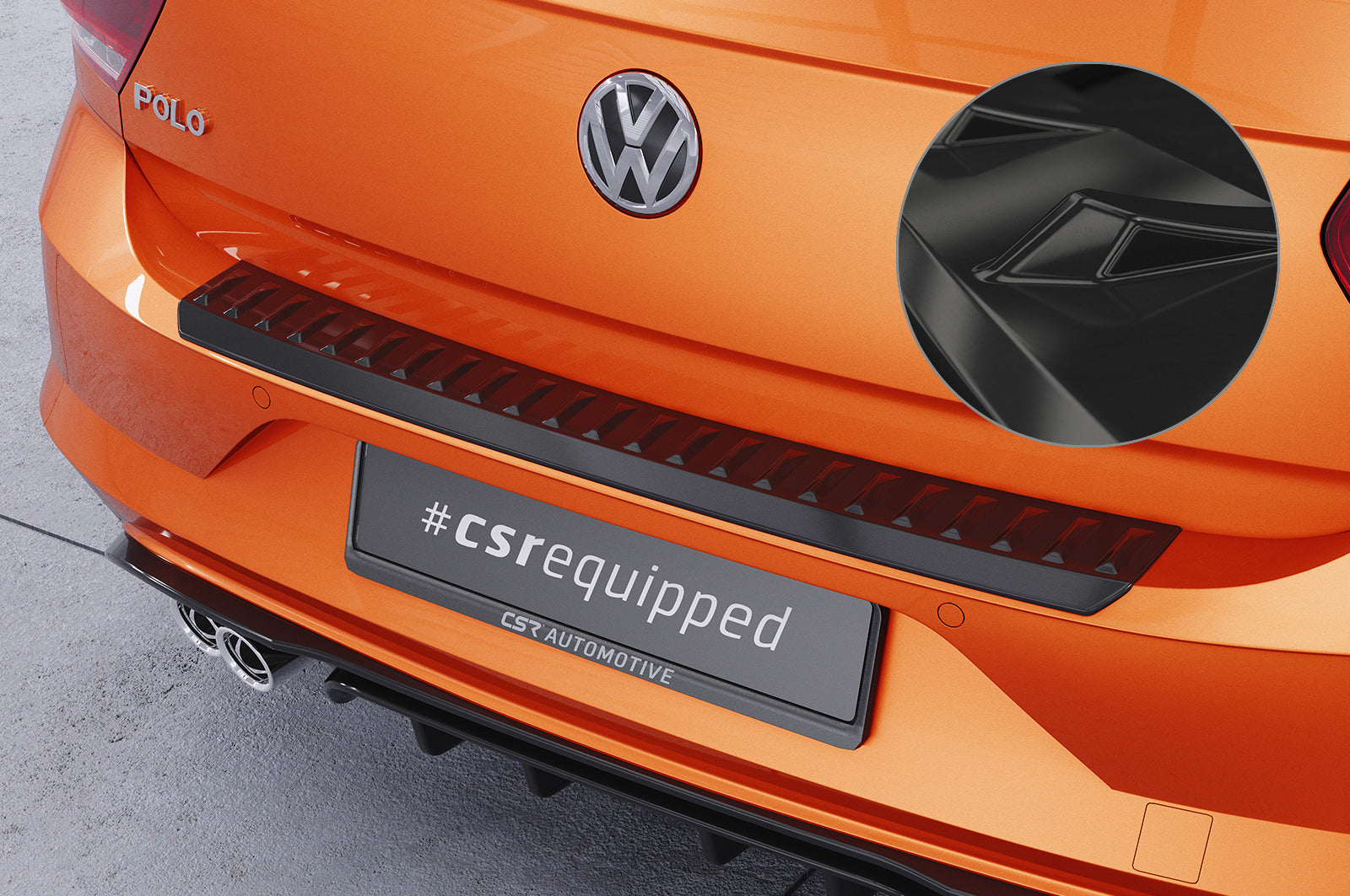 CSR Ladekantenschutz für VW Polo 6 (Typ AW) LKS032-G