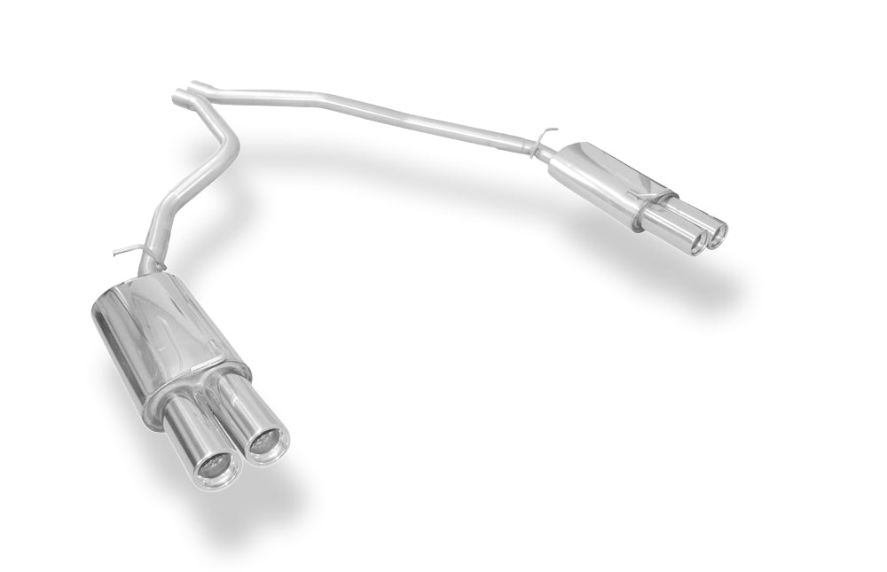 Fox passend fürRange Rover II Typ LP Endschalldämpfer rechts/links  - 2x80 Typ 13 rechts/links