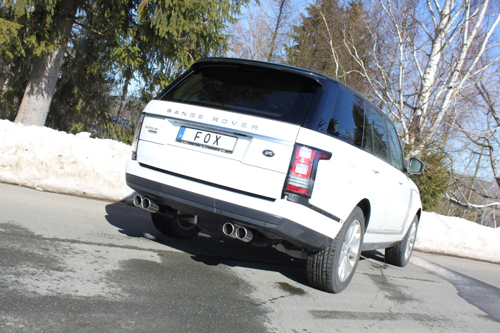 Fox passend für Range Rover IV 3,0l Diesel - MK Endschalldämpfer rechts/links - 2x90 Typ 16 rechts/links