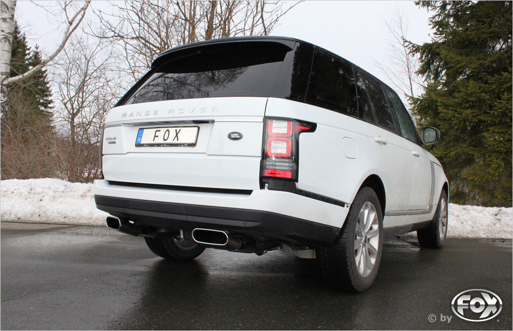 Fox passend fürRange Rover IV 3,0l Diesel - MK Endschalldämpfer rechts/links - 225x80 Typ 49 rechts/links