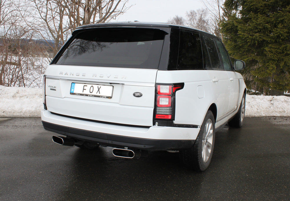 Fox passend fürRange Rover IV Benzin - MK Endschalldämpfer rechts/links - 220x85 Typ 49 rechts/links
