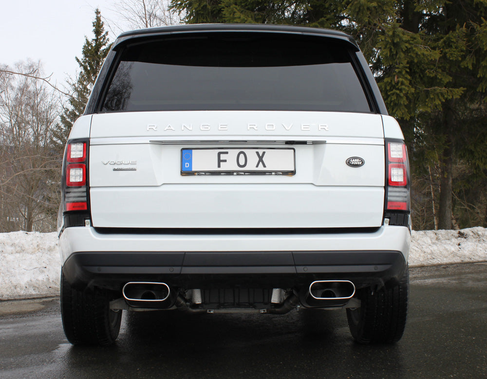 Fox passend fürRange Rover IV 3,0l Diesel - MK Endschalldämpfer rechts/links - 225x80 Typ 49 rechts/links