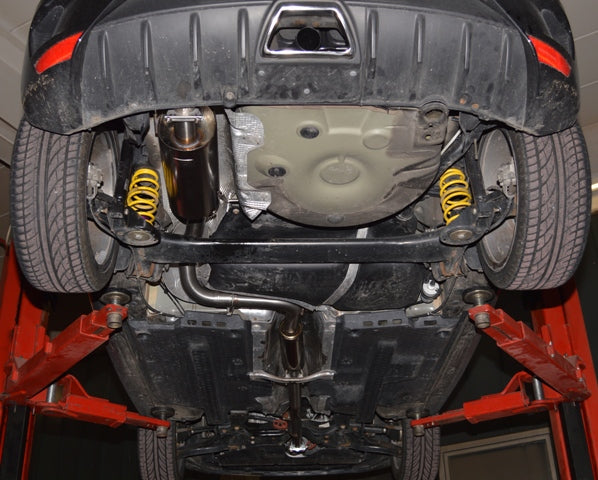Friedrich Motorsport 70mm Anlage mittig für Seat Ibiza 6J SC Cupra (Bj. 2009-05/2015)