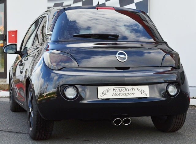 Friedrich Motorsport Gr.A Anlage mittig für Opel ADAM (Bj. 12/2012-06/2018)