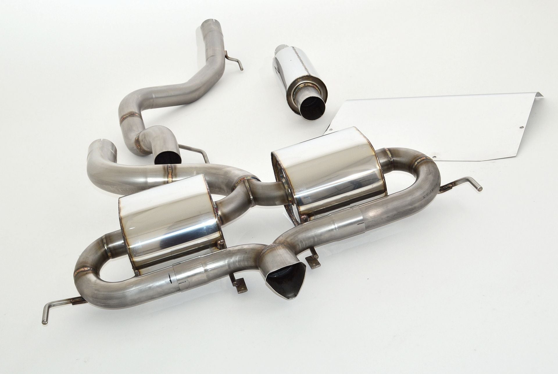 Friedrich Motorsport 76mm Anlage mittig für Opel Corsa D 2006-2014