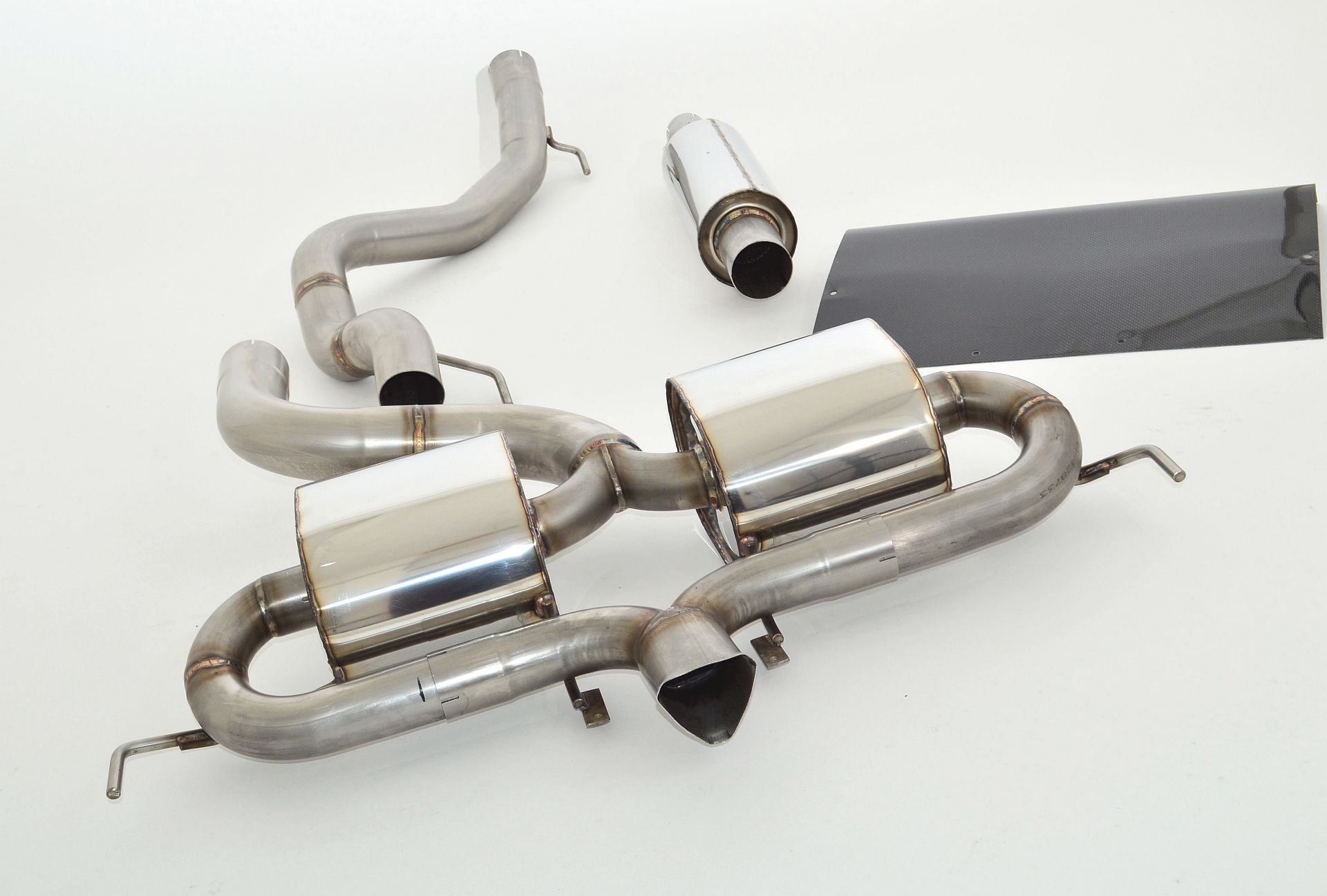 Friedrich Motorsport 76mm Anlage mittig für Opel Corsa D 2006-2014