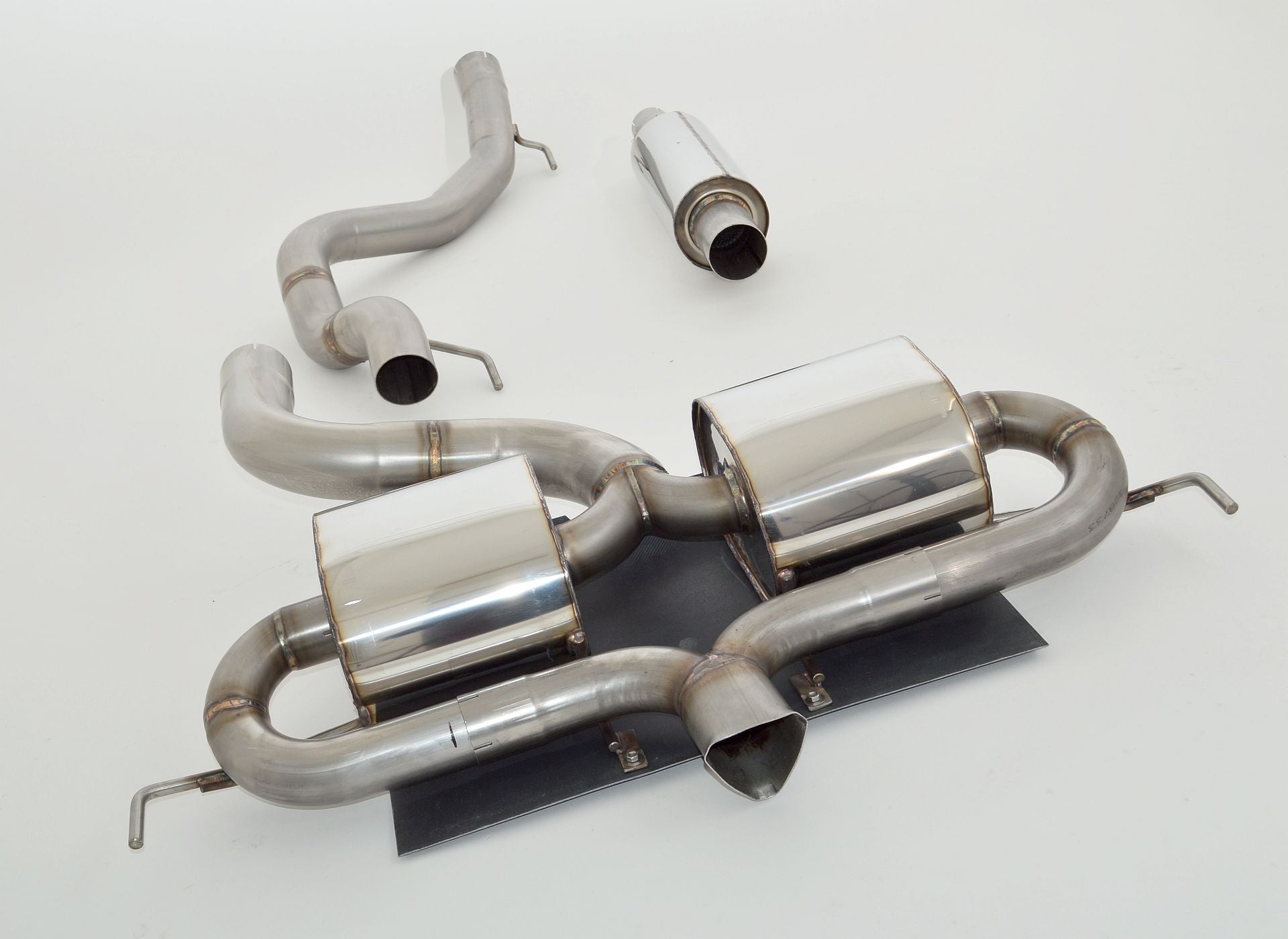 Friedrich Motorsport 76mm Anlage mittig für Opel Corsa D 2006-2014
