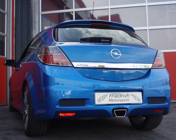 Friedrich Motorsport 3 Zoll (76mm) Anlage mittig für Opel Astra H GTC OPC (ab Bj. 2005)